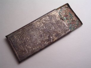 Sharp's silver needle case